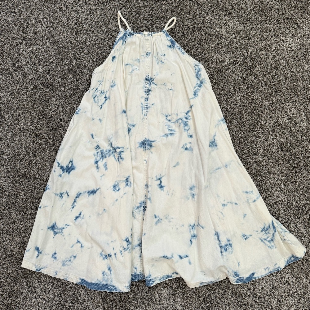 Anthropologie Holding Horses Chambray Swing Dress